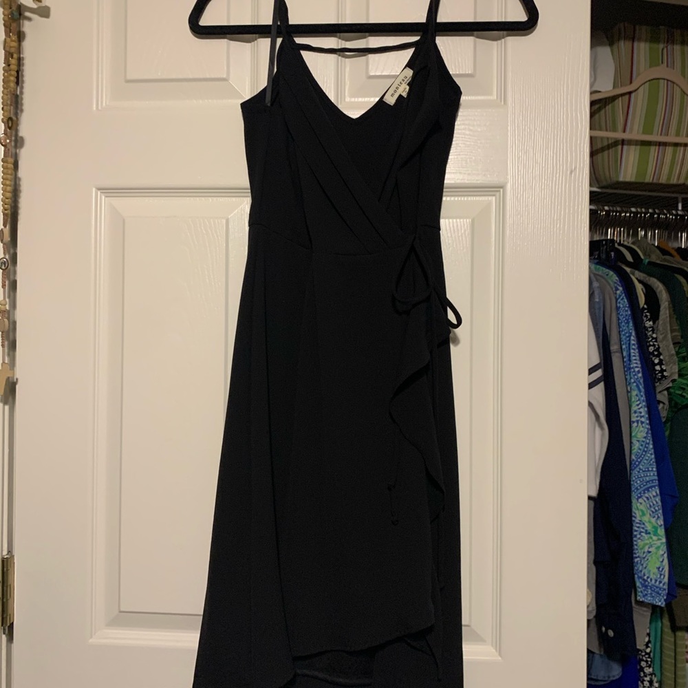 Little Black Wrap Dress